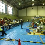 県競技風景